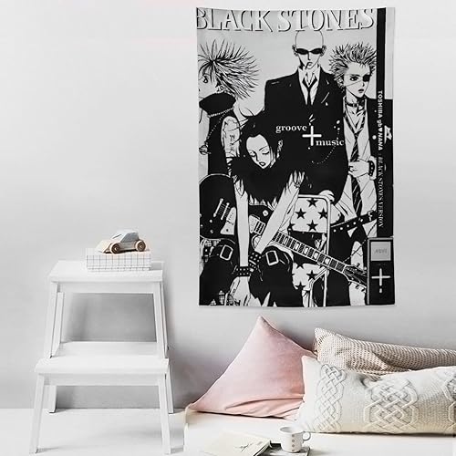 Miniatura 8 de Tapiz de anime Nana (35) Tapiz decorativo para pared, sala de estar, dormitorio, impresiones de 40 x 60 pulgadas