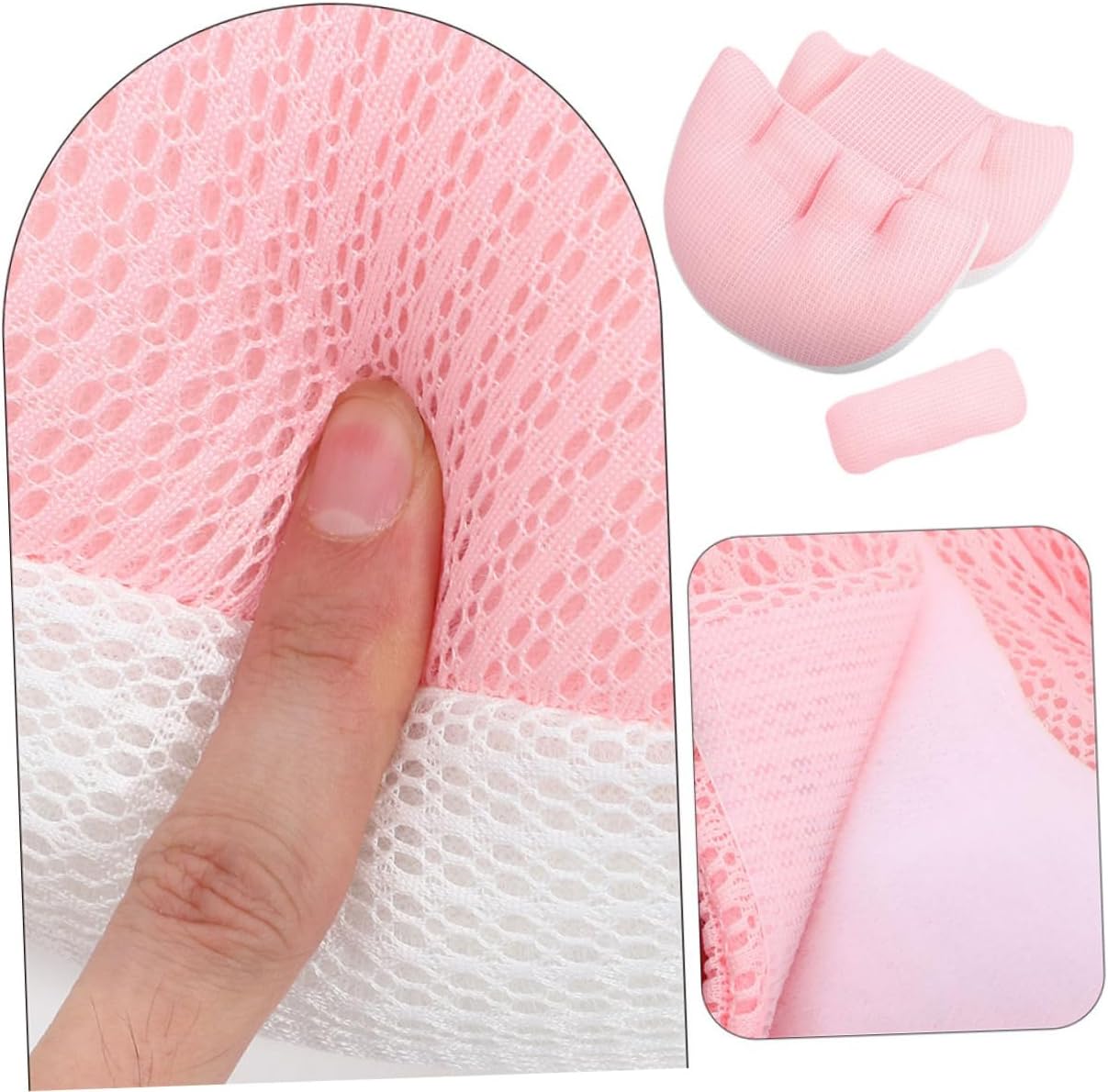 VICASKY 2Sets Maternity Soft Pregnancy Pillows for Side Sleeping Ergonomic Waist Support Cushion Washable Belly Lumbar Pillow for Pregnant Women Versatile Comfort