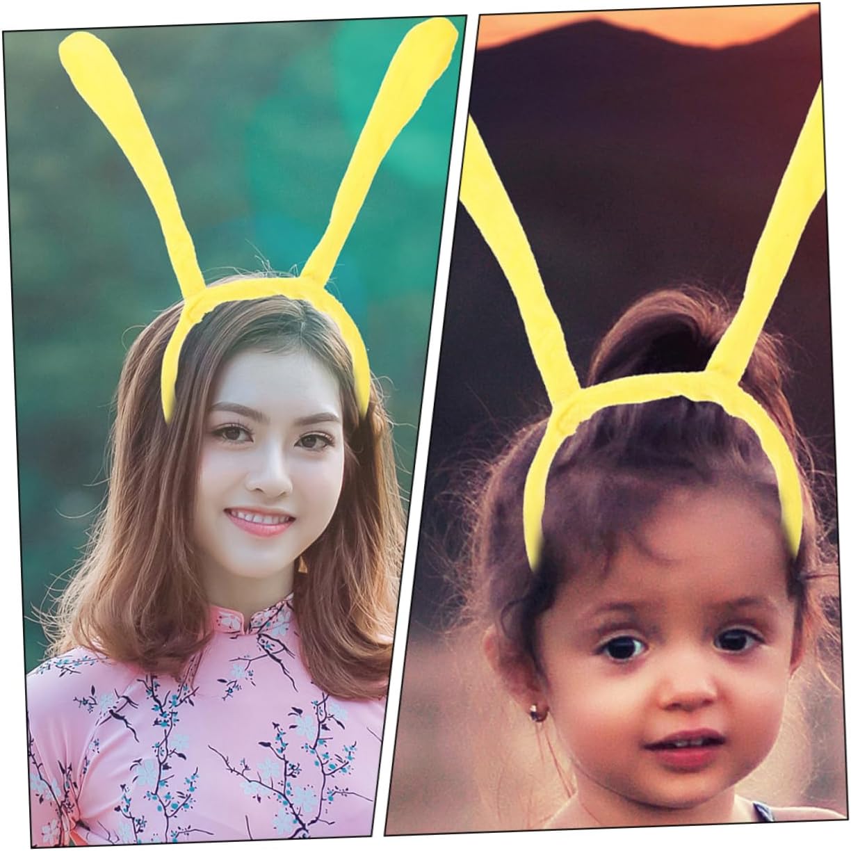 Abaodam 2pcs Bee Antenna Headbands for Boys and Girls and Adults Cute Hair Accessories for Parties Festivals and Halloween Cosplay and Design for Bee-themed Events