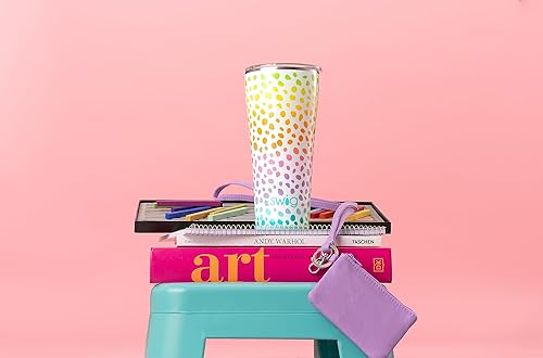 Miniatura 3 de Swig Life Vaso triple aislado de 32 onzas, apto para vasos, apto para lavavajillas, acero inoxidable, doble pared, taza de café de viaje sellada al