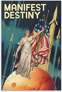 Manifest Destiny Columbia On Mars Unframed Photo Poster (8.5"x11")