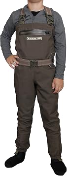 Paramount Outdoors Stonefly Youth Breathable Fishing Chest Wader for Kids Medium