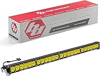 Vista 5 de Baja Designs OnX6+ - Barra de luz LED recta de 10 pulgadas para Jeeps, todoterreno 4x4, camiones, UTV, ATV, SUV (combo de conducción, ámbar)