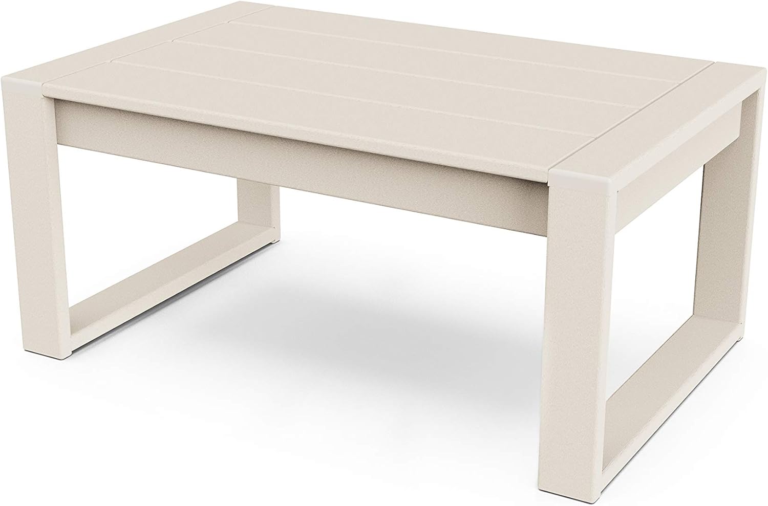 POLYWOOD® Edge Coffee Table, Black