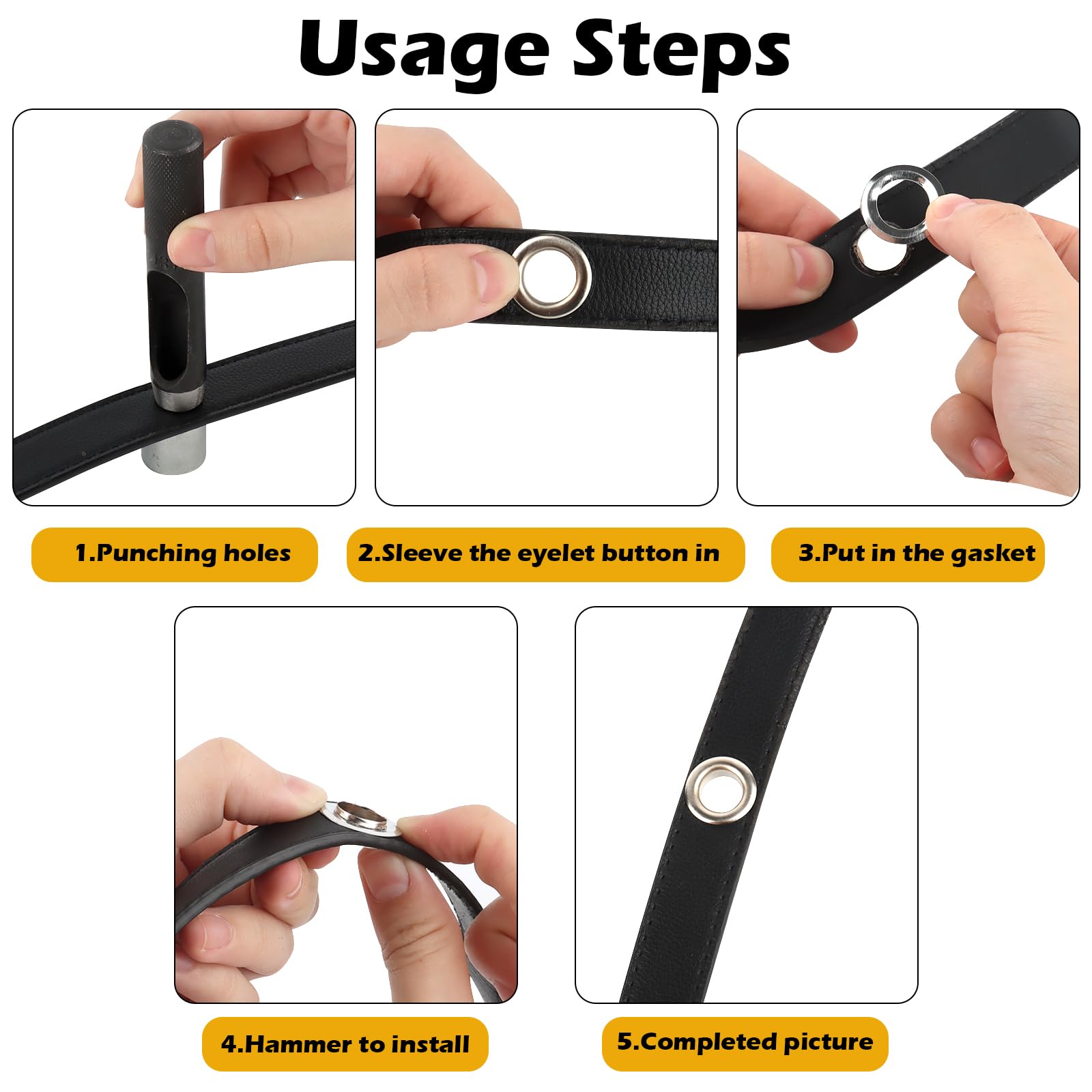 Pressa Professionale Per Occhielli - Pressa Per Occhielli - Pressa Per Rivetti - Pressa Per - Foto 4