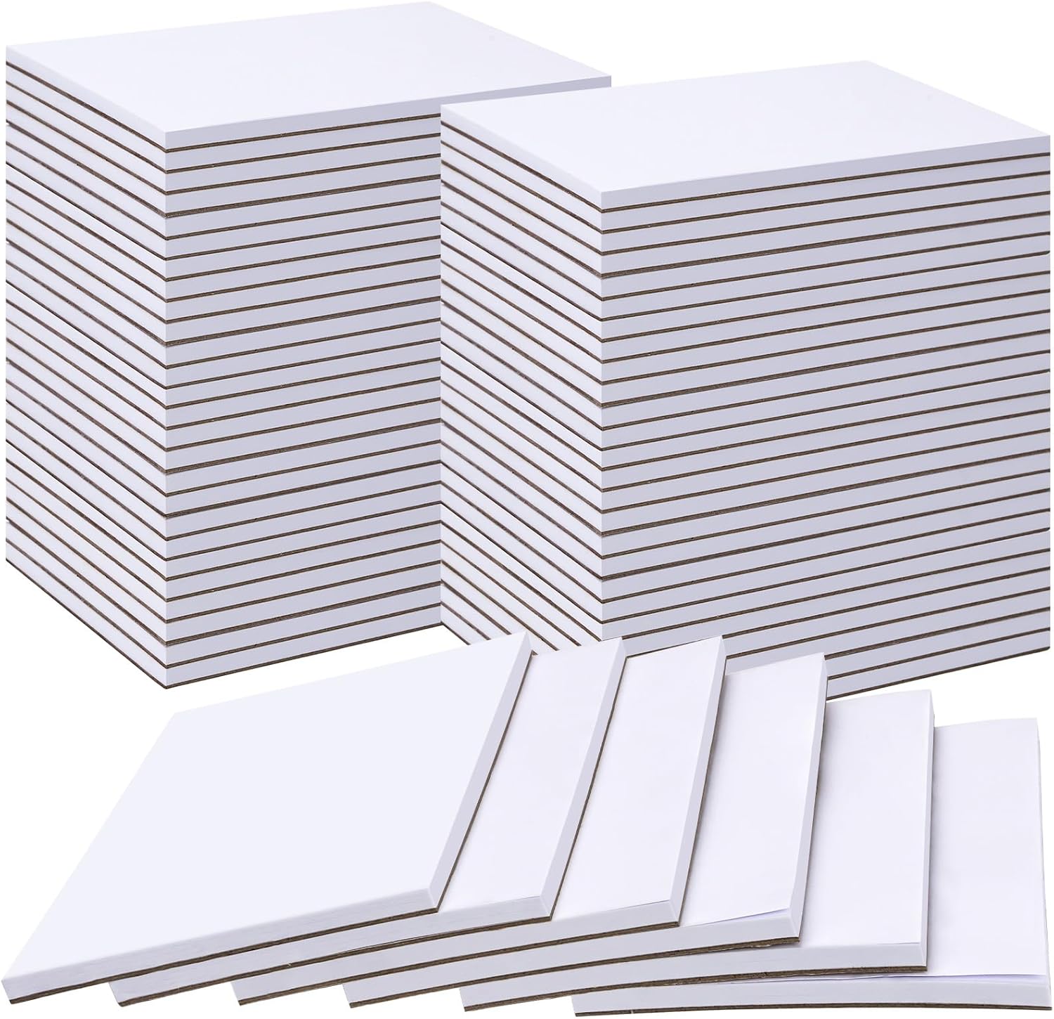 Note Pads 4x6, 36 Pack Small NotePads, Server Pads, Scratch Pads 4x6, Memo Pads White Paper, 50 Sheets per Blank Note Pads 4 x 6, Mini Writing Pads Pocket Notepads for Office School Home Supplies