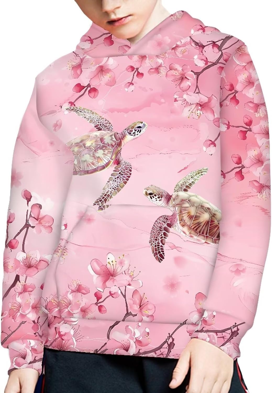 AFPANQZ Sweater for Girls Youth Kids Hoodies Sweatshirt with Pocket Long Sleeve Winter Heavy Blend Spandex Activewear