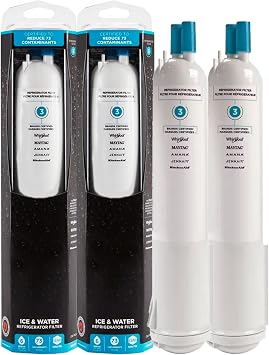 US-Based Supplier Pack of 2 Genuine OEM Thermador Bosch 00750673 REPLFLTR20 refrigerator water filter NSF certified to remove 66 contaminants