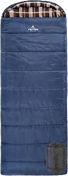 Teton Celsius XL, 25F, 20F, 0F Degree Sleeping Bags, All Weather Warm Sleeping Bag for Adults and Kids, Camping Season, Compression Sack Included
