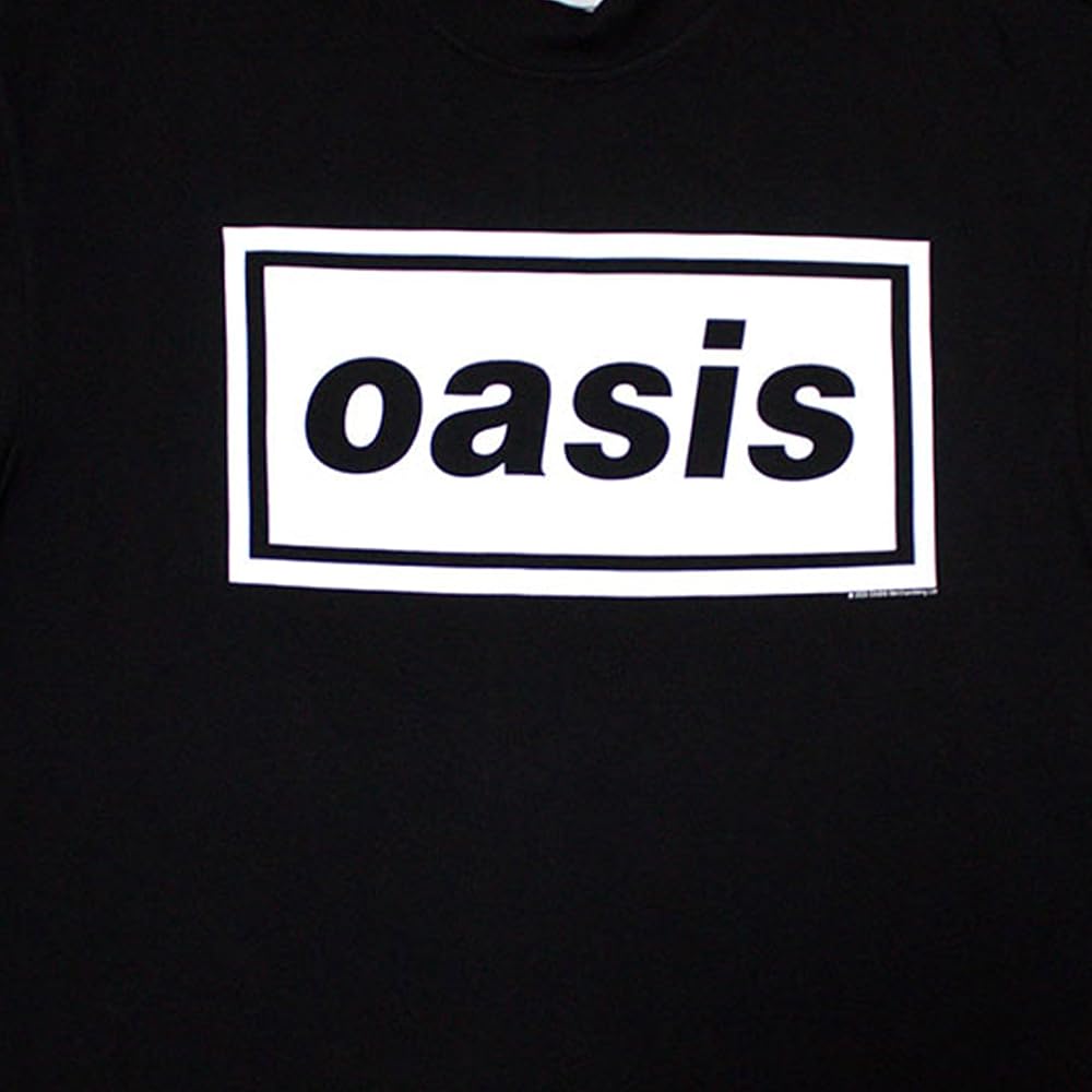 Amazon.com: Men's Oasis Decca Logo Oversized Boxy Tee Vintage T