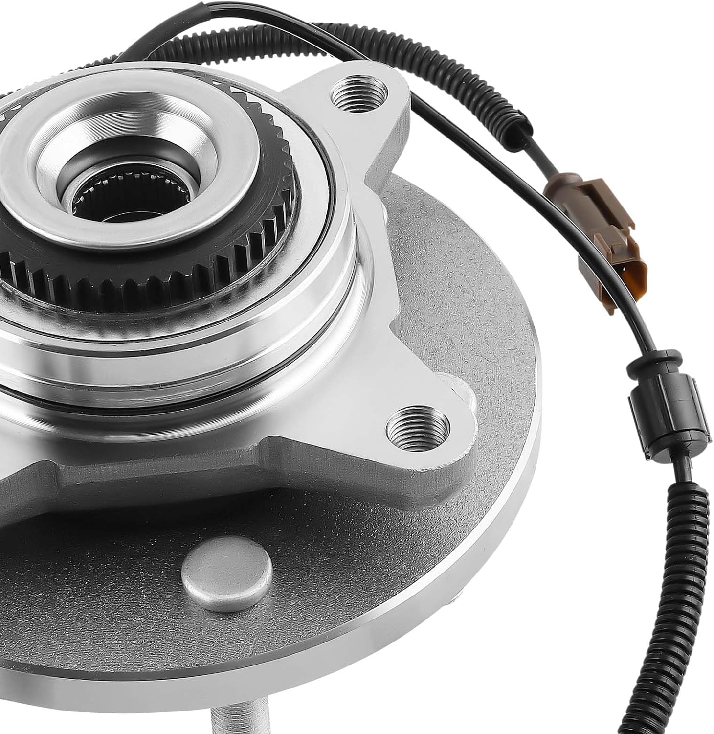 maXpeedingrods 2Pcs 515169 Front Wheel Bearing Hub Assembly for Ford F150 2015 2016 2017 2.7L 3.5L 5.0L 6 Lug Bolts w/ABS Replace# BR931007, HA590594