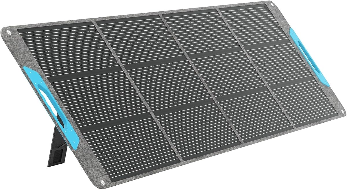 Panel Solar Portátil RENOGY REGO 200W, Plegable | IP65 impermeable, panel solar para camping, senderismo, pesca, al aire libre, RV, furgoneta, barco, aplicaciones fuera de la red