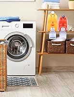 Vista 2 de Portavasos de detergente para ropa sucia, colector de goteo de detergente, organizador de bandeja de líquido para suavizante de tela, dispensador