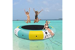 COOLWAVE Floating Water Trampoline: Ultimate Lake Adventure
