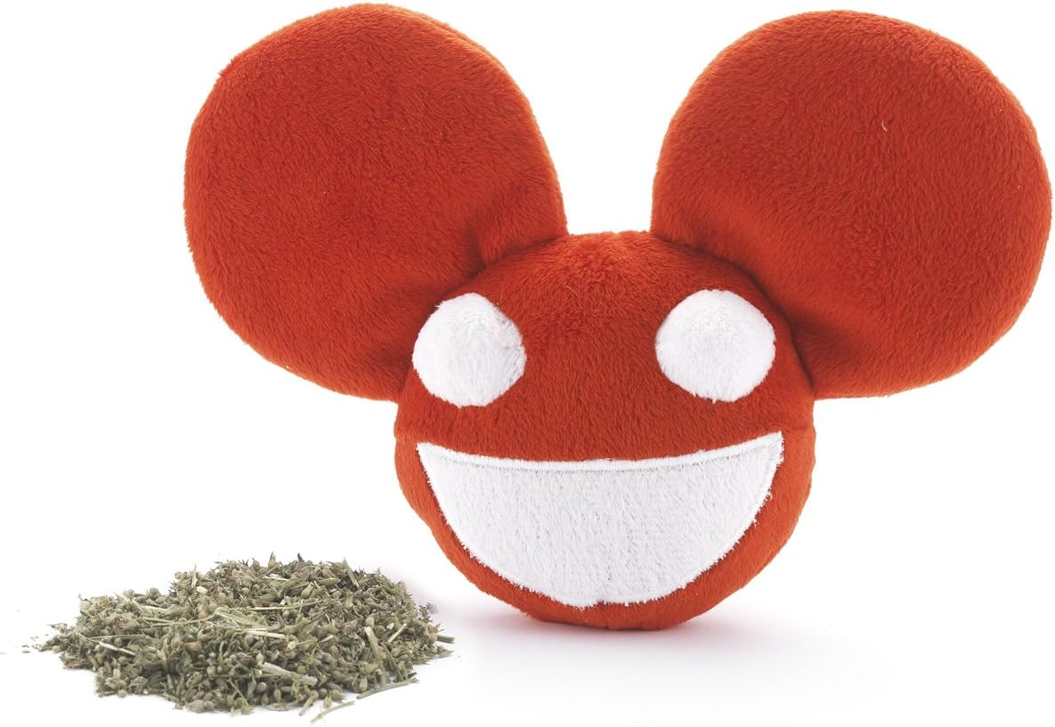 FindPetStuff Official Deadmau5 Catnip Toys (Red)
