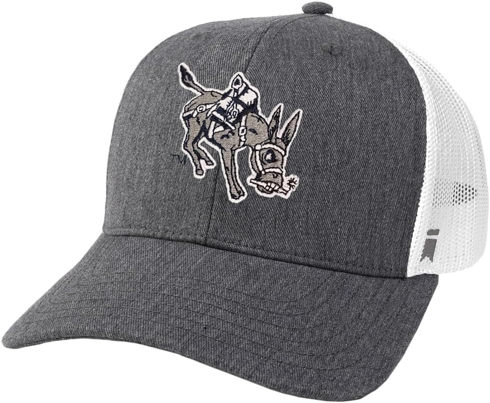 Campus Lab Official Collegiate Team Logo 3 Adjustable Snapback Trucker Hat - Unisex for Men and Women
