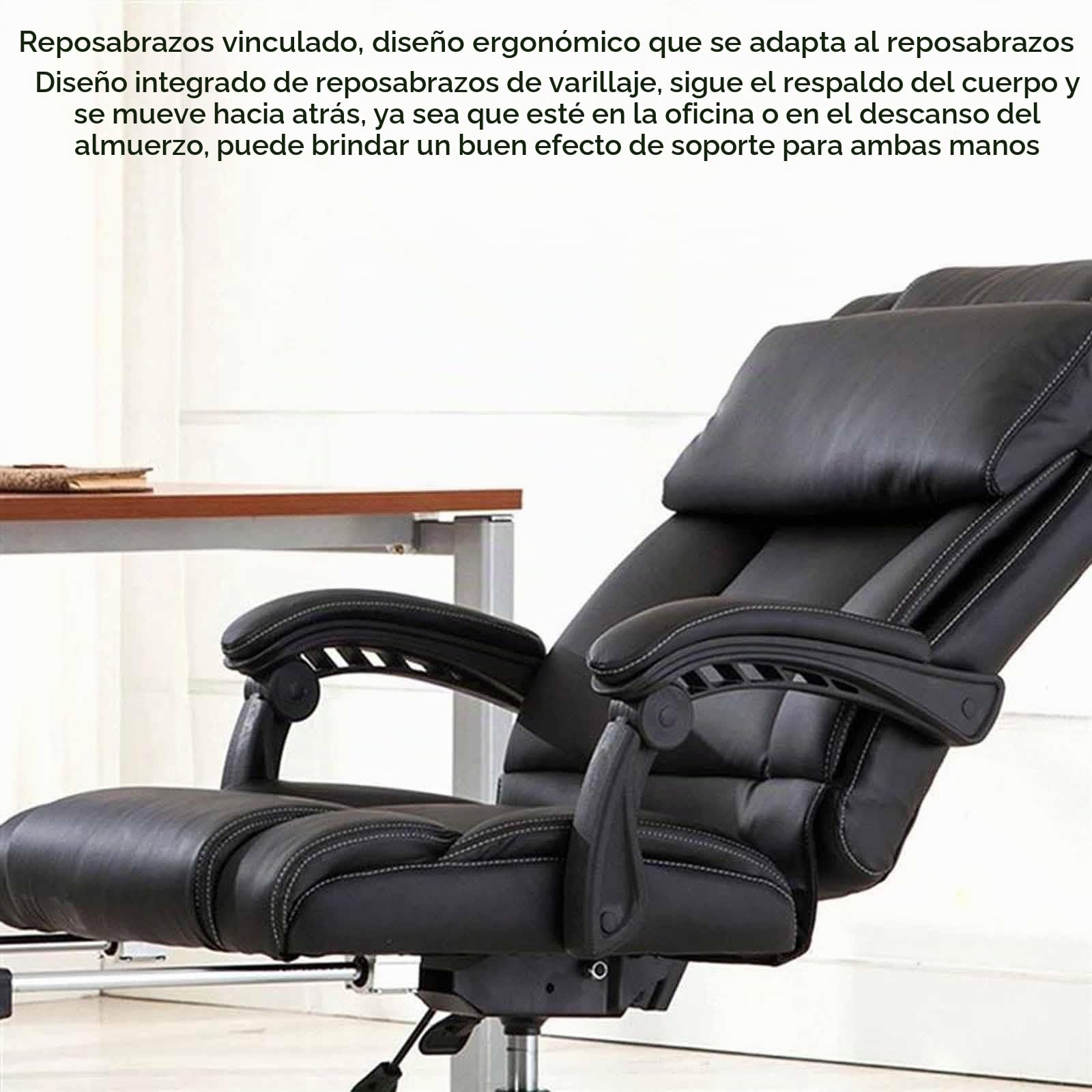 perfk Reposabrazos Universal para Silla de Oficina, 2 uds., Accesorios, reposabrazos de Repuesto, 4 Agujeros