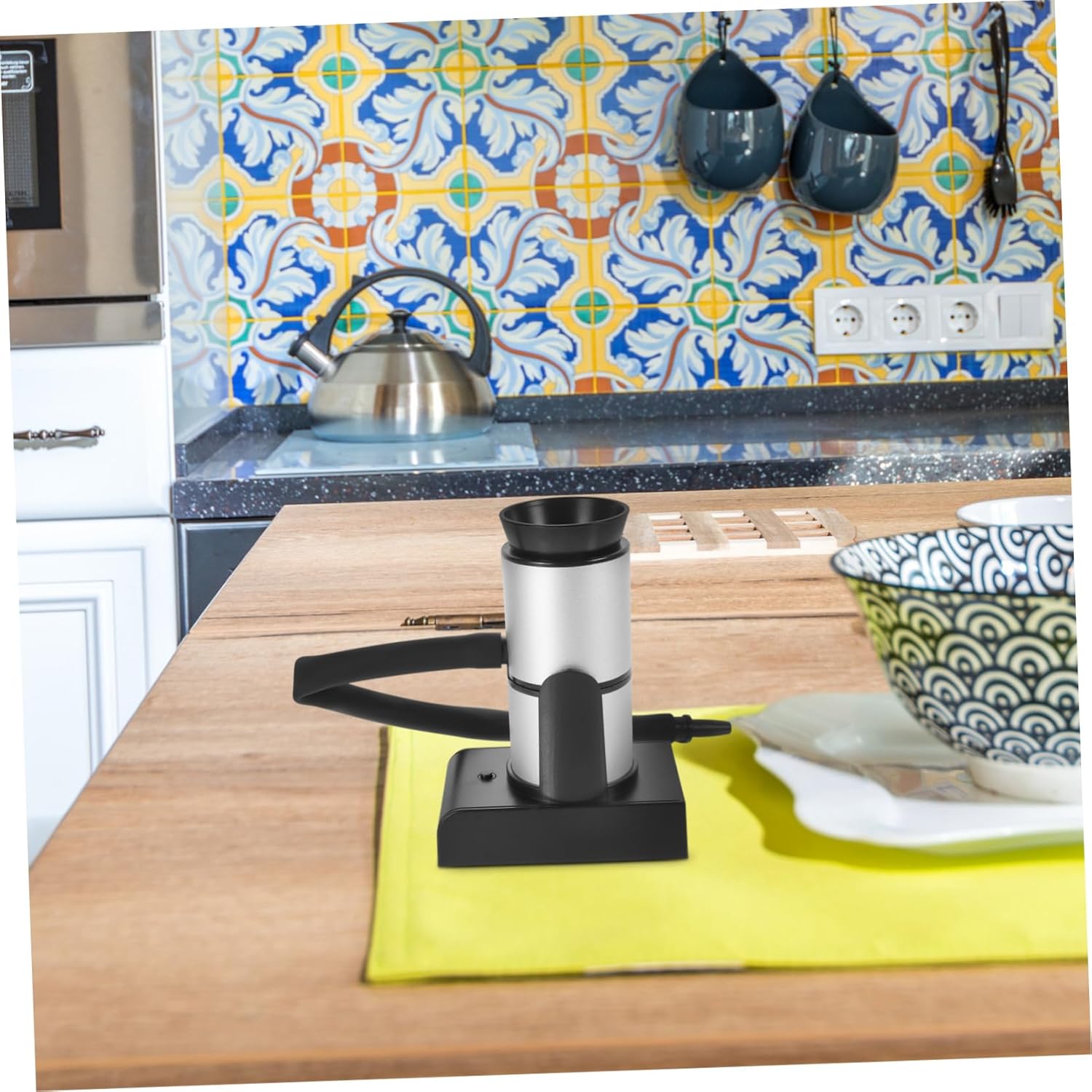 POPETPOP Portable Food Smoke Generator for Meat and Seafood Lightweight Handheld Steak Smoker with Woodchips Cocktail Smoke Infuser for Home Restaurant and Bar Use Easy to Carry and Use