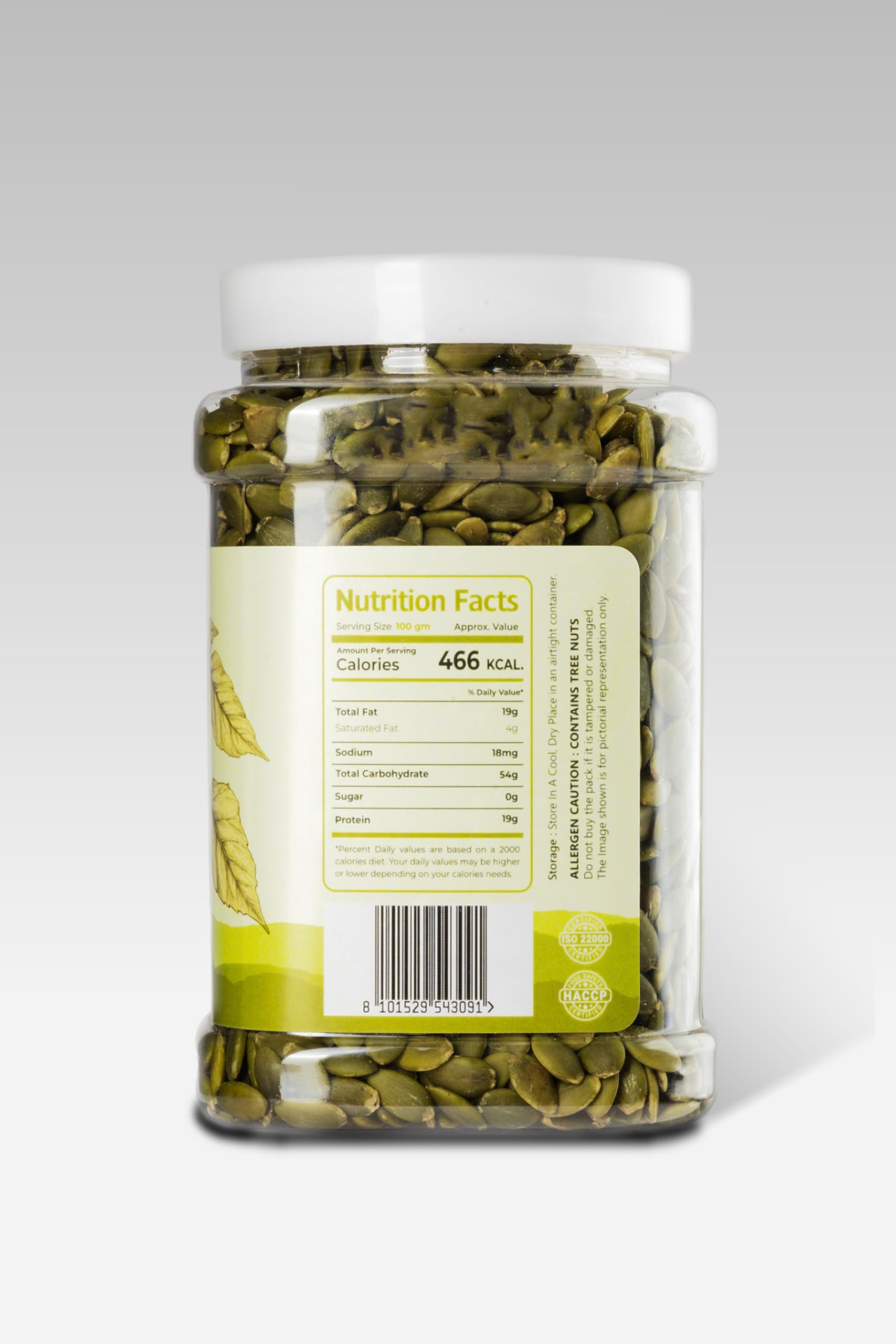 Pureserve Pumpkin Seeds 1Kg (500g×2) – Premium AAA Grade Superfood | High in Protein, Fiber & Antioxidants | Boosts Immunity & Supports Weight Management | Perfect Healthy Snack for Eating - Image 3 thumbnail