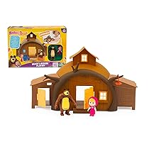 Giochi Preziosi Masha E Orso – Casa Di Orso Playset Ricca Di Accessori E Con I Personaggi Articolati Di Masha E Orso Inclusi, Per Bambini A Partire Dai 3 Anni