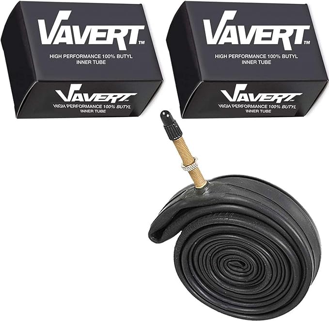 Vavert 700 x 3543c Hybrid Bike Inner Tubes 40mm Presta Valve (Pair
