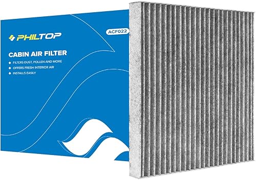 Miniatura 18 de PHILTOP Filtro de aire de cabina, reemplazo para CF11811, CPJ6X, CX-5 2013-2021, filtro de cabina premium con filtro de carbón activado contra