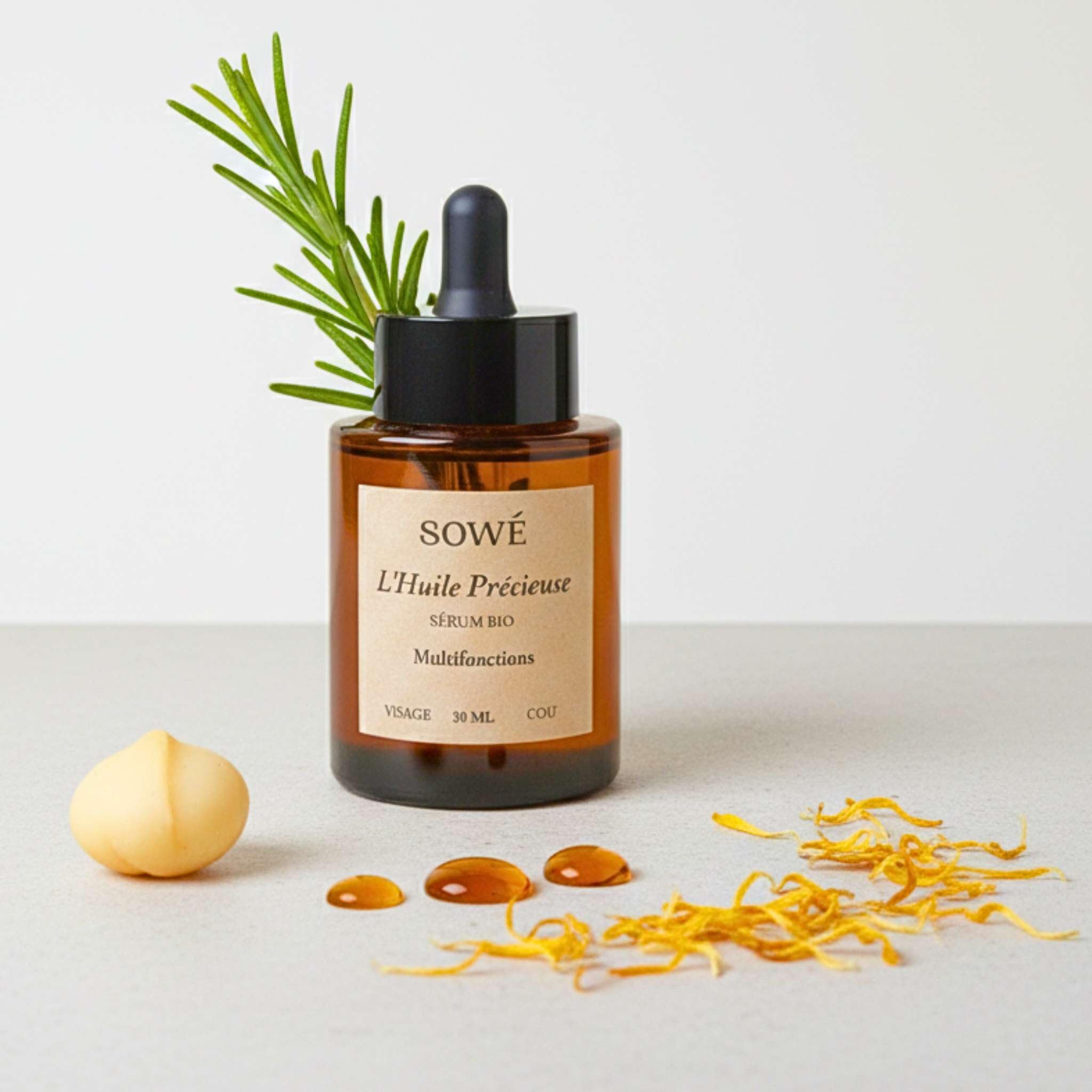 Aceite Precioso - Sérum Facial Anti-Edad y Anti-Oxidante Orgánico - Higo de Barbaria y Argán - Hidratante, Nutritivo, Piel Radiante - Tratamiento Natural para Todo Tipo de Piel - 30 ml