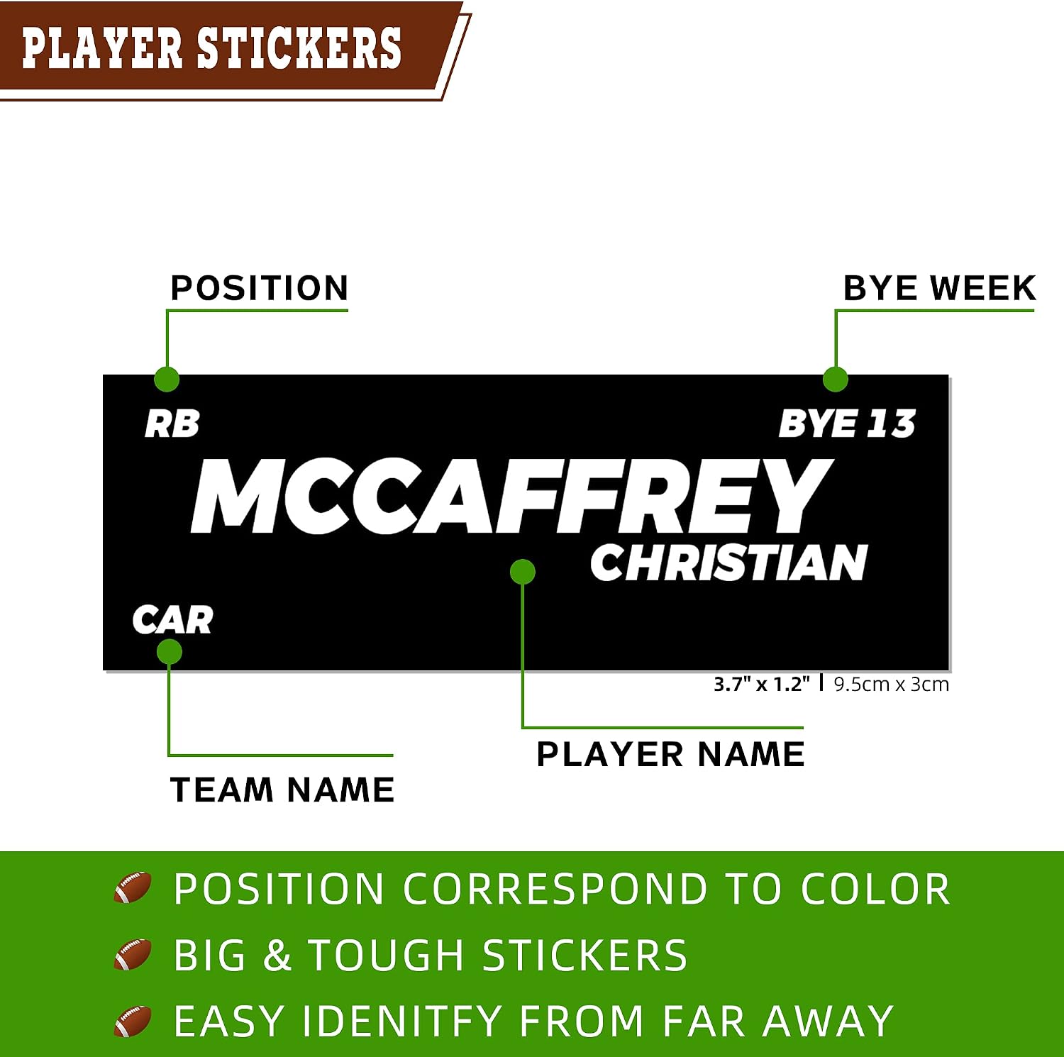 Fantasy Football Draft Board 2021 Kit, 640 Player Labels, 6 Feet x 4 Feet Large Board with 14 Teams, 20 Rounds, 2021 Top Rookie, Blank Label, Schedule
