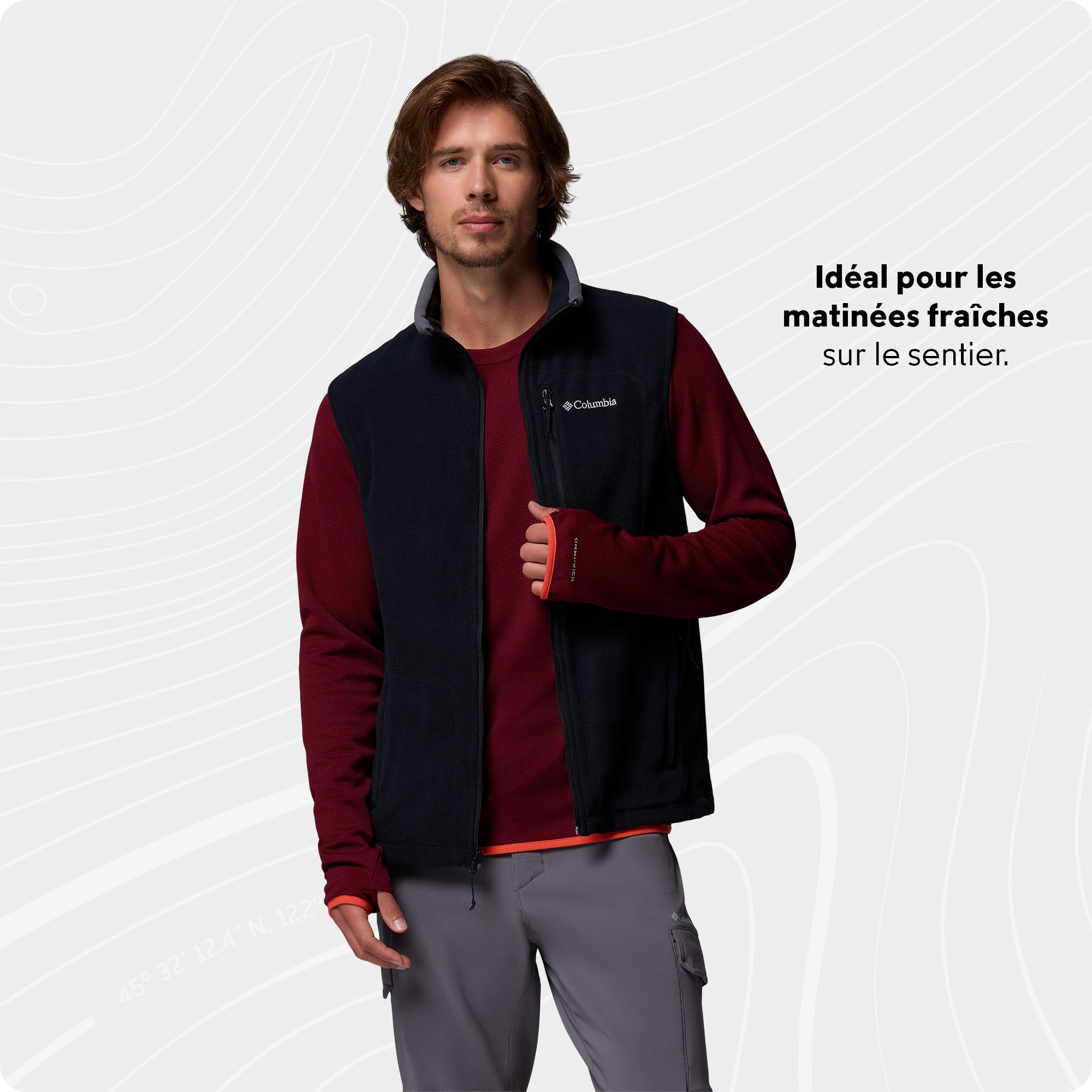 Columbia Fast Trek Veste Polaire Sans Manche - Homme