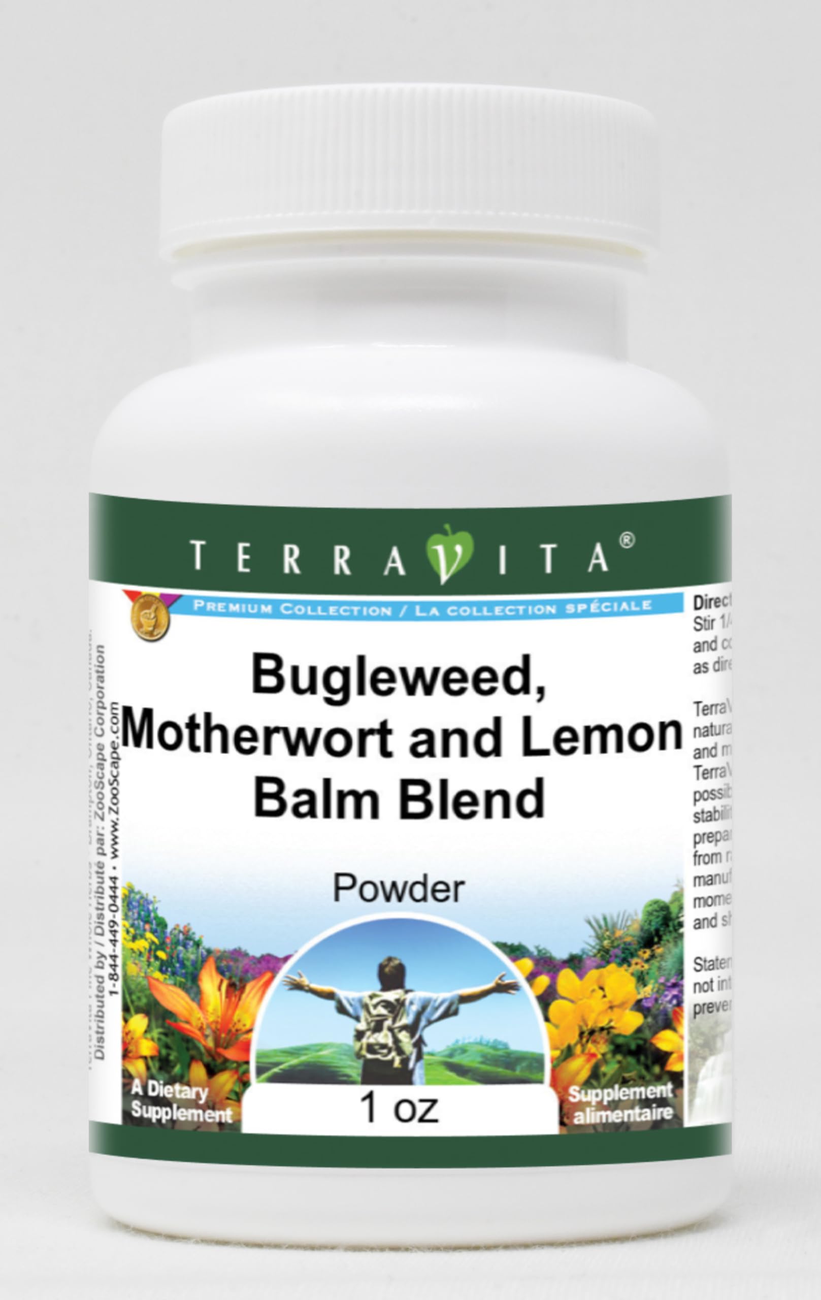 Thyroid Support Powder - Bugleweed, Motherwort and Lemon Balm (1 oz, ZIN: 511180)