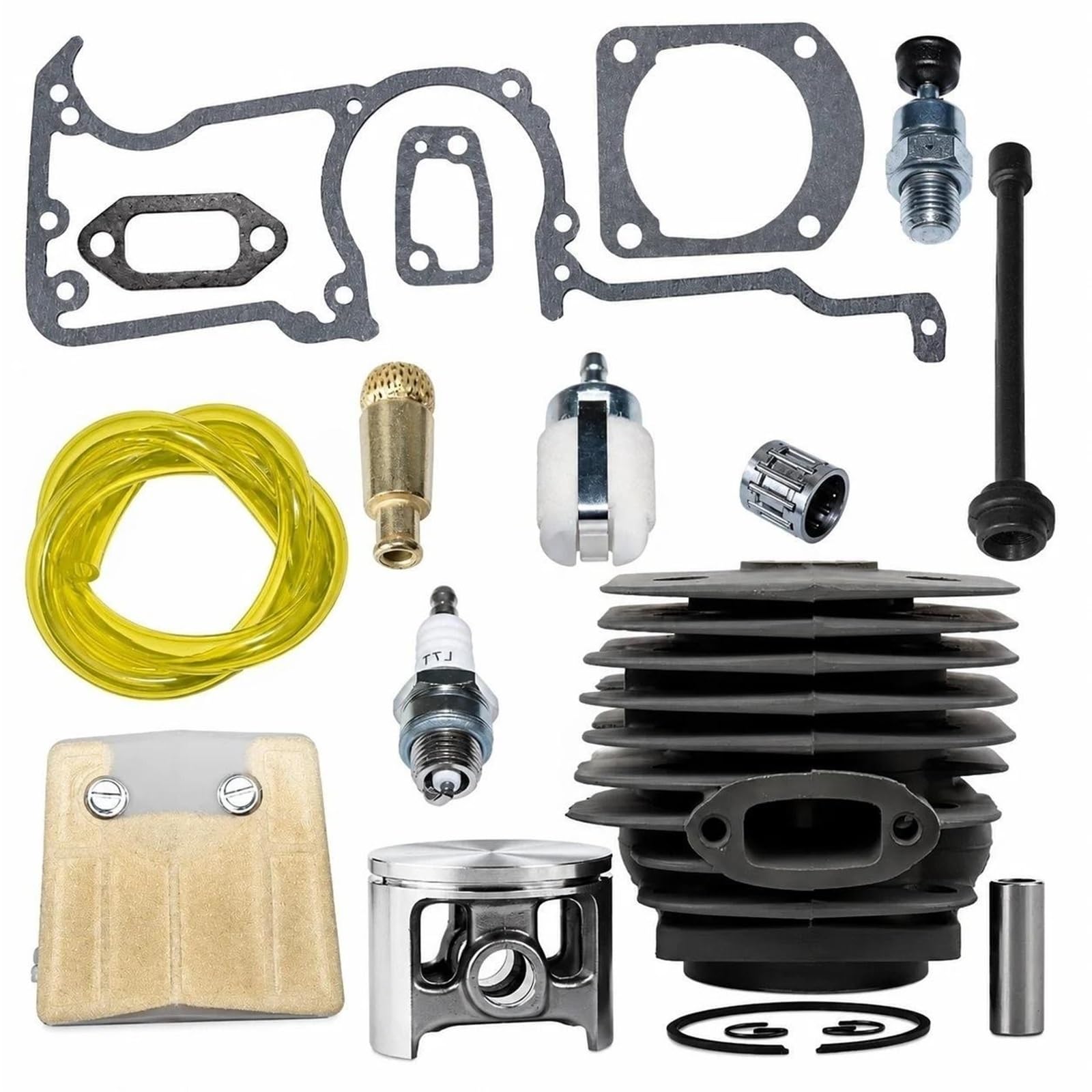 Isqjpvf One Color For Husq-Varna 266 266Se 162 Chainsaw Cylinder Piston Kit Gasket