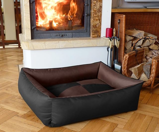 Foto 7 de 7 de BedDog 2en1 colchón para Perro MAX Quattro XL Aprox. 100x85 cm, 8 Colores, Cama, sofá,Cesta para Perro