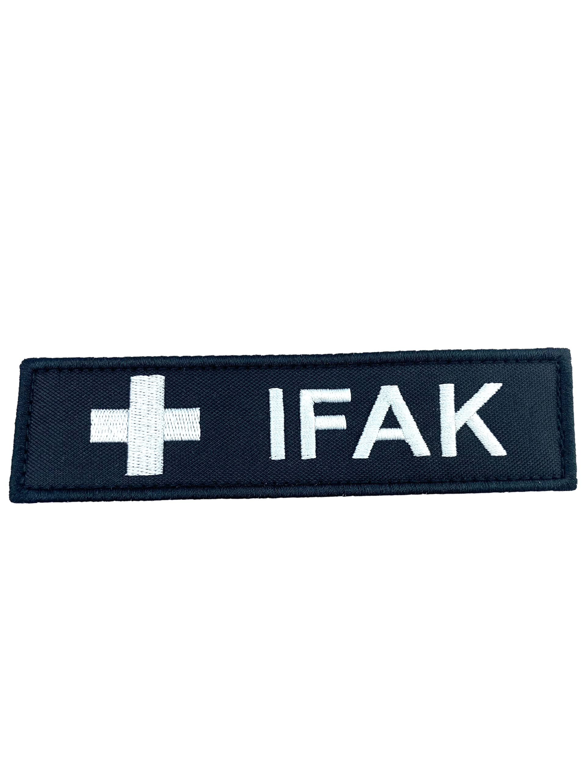 IFAK Kit de premiers secours individuel Noir tactique brodé Airsoft Paintball Cosplay Patch