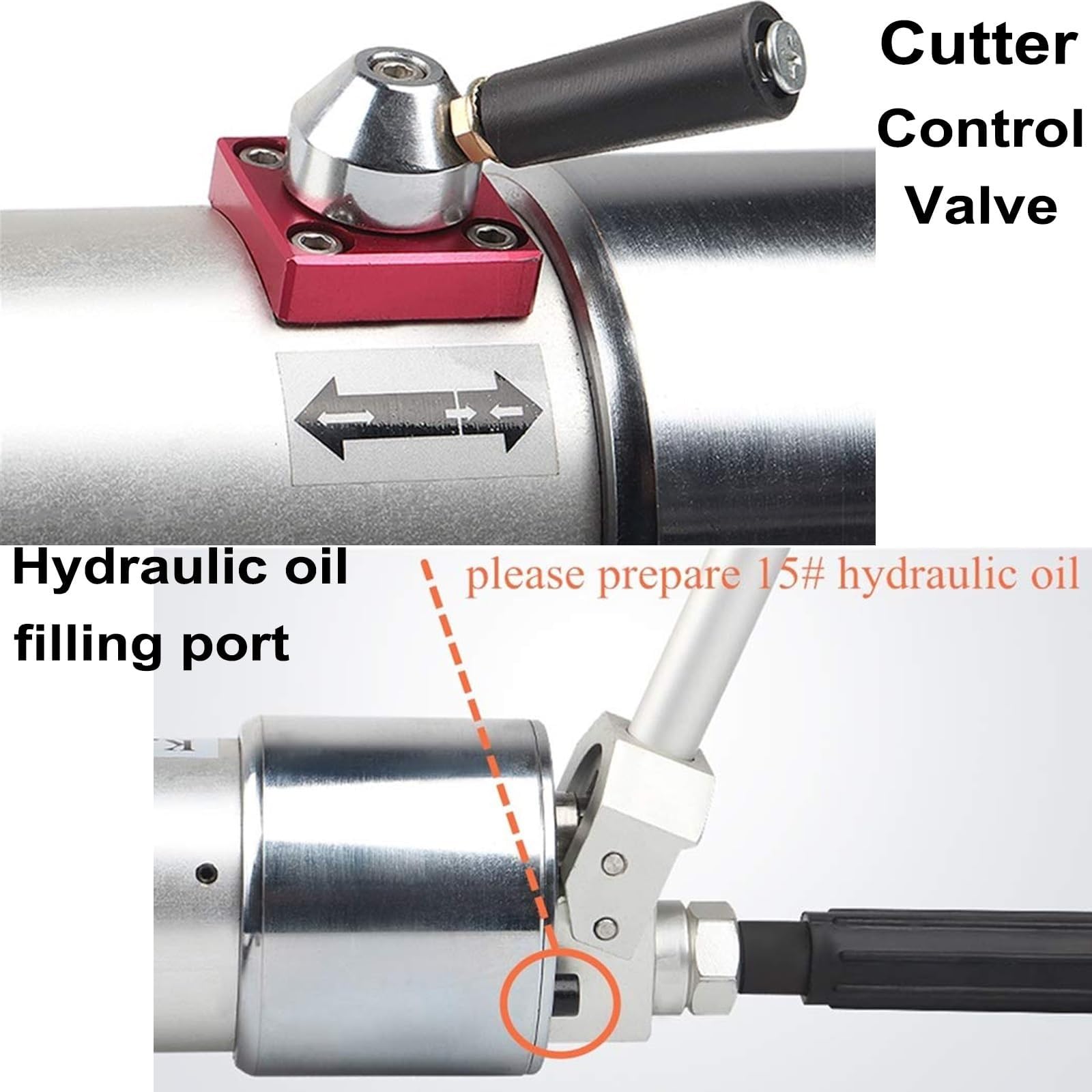 Outil d'épandage hydraulique, outil rotatif à 360 ° multifonction pour l'extrication de véhicules, les travaux de construction et les scénarios de sauvetage d'urgence, robuste et fiable