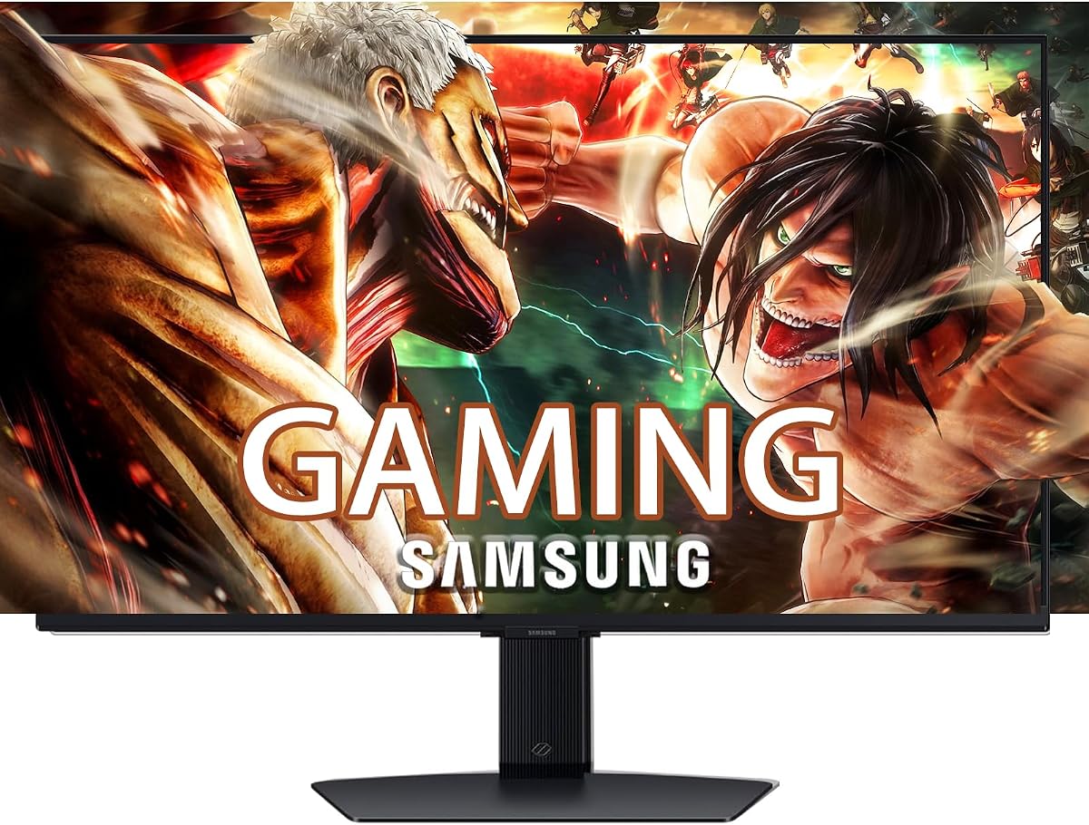 Monitor inteligente para juegos Odyssey 4K 144Hz 1ms Fast IPS | G-Sync y FreeSync Premium, HDR400, mejora AI 4K | Centro de juegos, Smart TV, soporte ergonómico