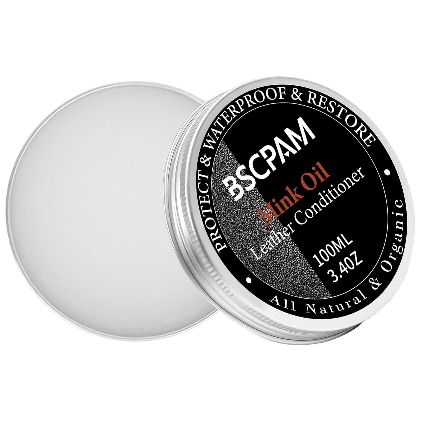Light Brown Leather Recoloring Balm,8.5oz Leather Sofa Scratch/Stain Remover,Leather Repair kit for Vinyl Furniture and Car Interior,Leather Dye Paint for Scratched and Faded,Leather Color Restorer — view 18
