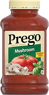 Prego Mushroom Pasta Sauce, 45 oz Jar