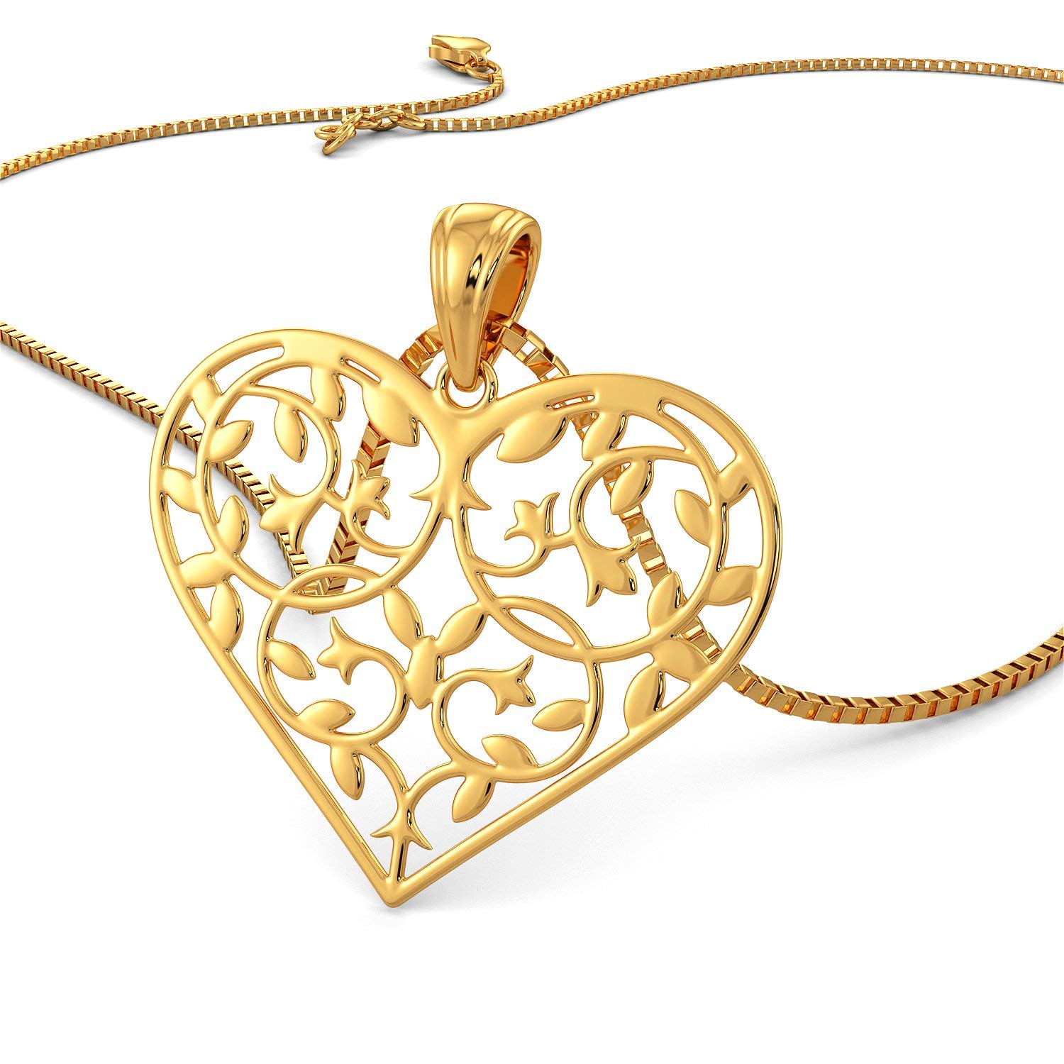 22k (916) Yellow Gold and Pendant for Girls