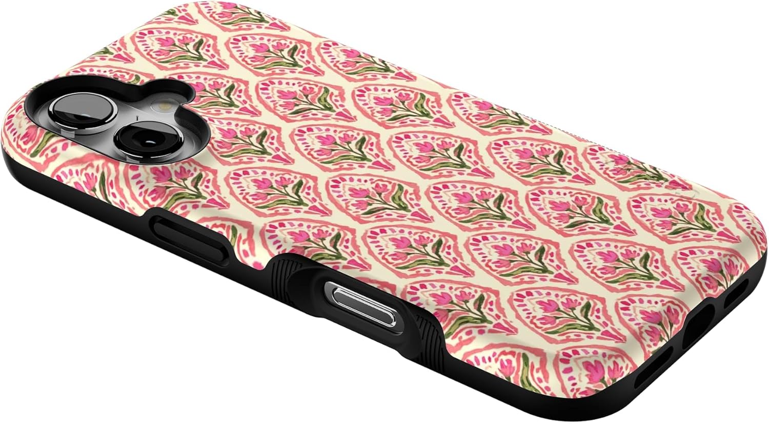 Casely iPhone 16 Case | Tulip Tapestry | Jenna Palek x Casely | Bold Protective Design | Compatible with MagSafe - Image 7