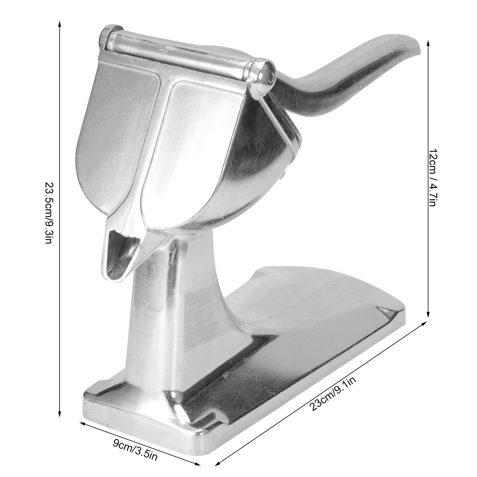 Zitronenkürze, manuelles Entsafter Zitrusfrüchte Orange Obst Quetschern Heavy Duty Juicer Handpresse für die Küche zu Hause