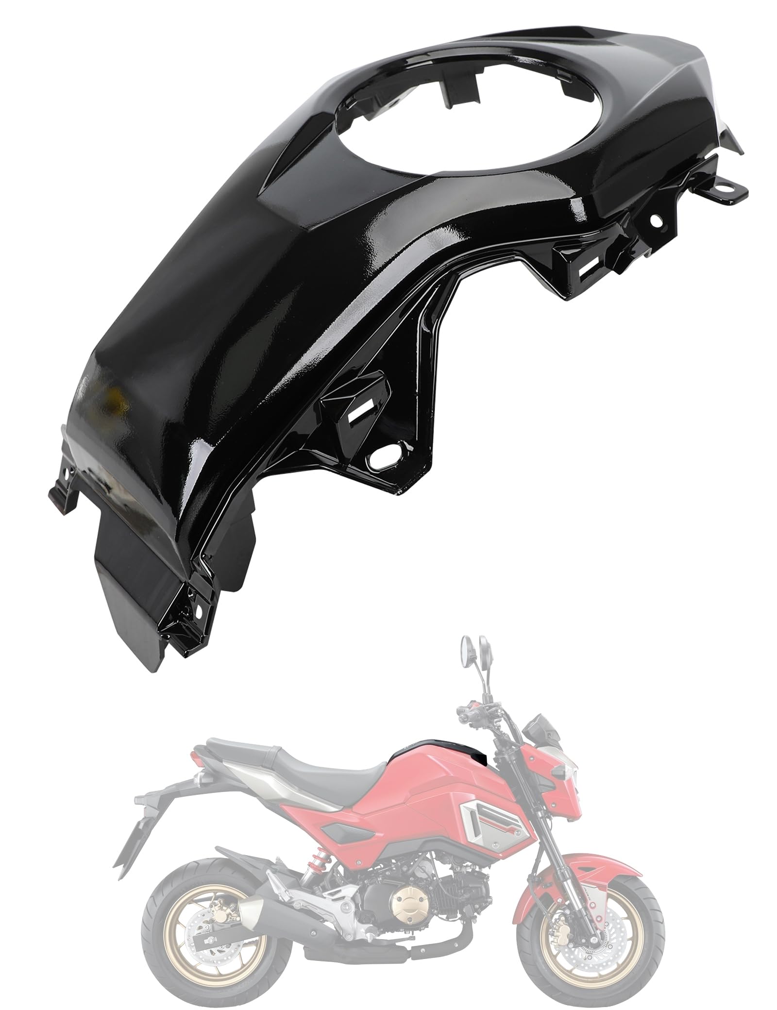 Amazon | JFG バイク タンクカバー グロム125 GROM125 MSX125 タンク