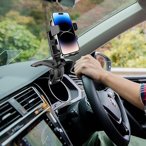 Miniatura 2 de Phone Dash Mount for Car,Quiet Non Slip Stand - Car Cell Phone Holder - for Family Friends Men Women Travel Driving Automotive Vehicle Indoor