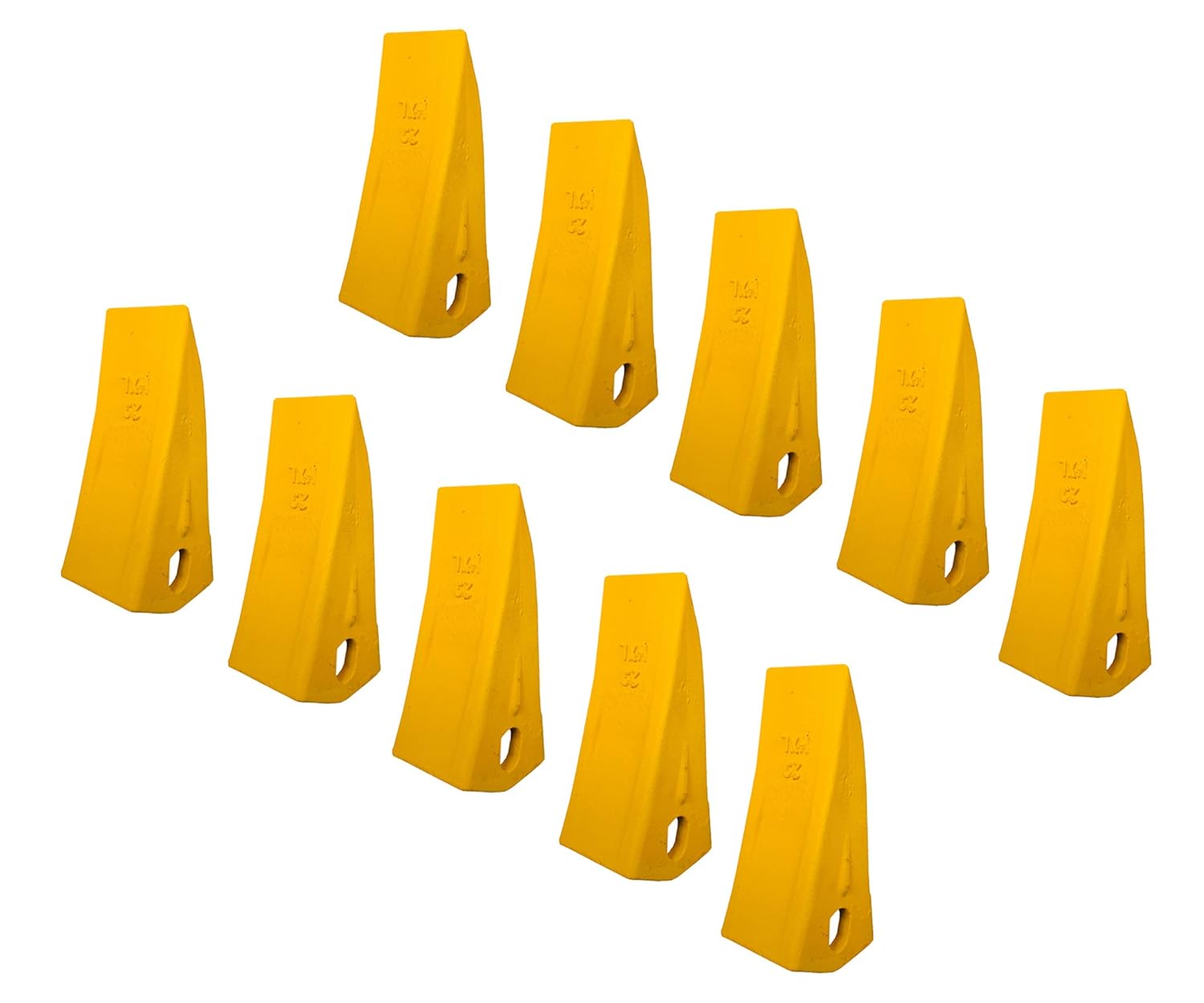 Backhoe/Skid Bucket Teeth - 230HX, 230HXL, 23, 230, 230S (10)