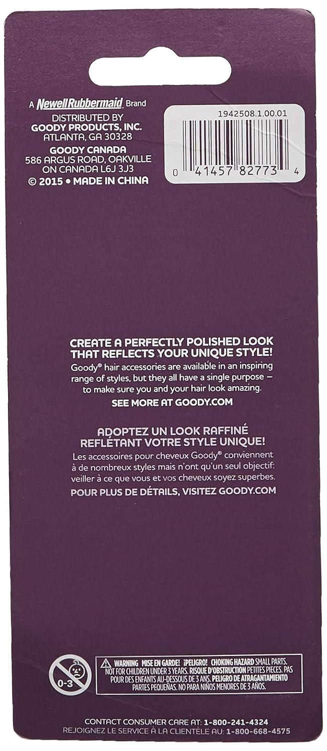 Goody Classics Mini Claw Clips , Assorted Colors - For All Hair Types - Great for Easily Pulling Up Your Hair - Pain-Free Hair Accessories for Women, Men, Boys and Girls, 18 Count (Pack of 1)