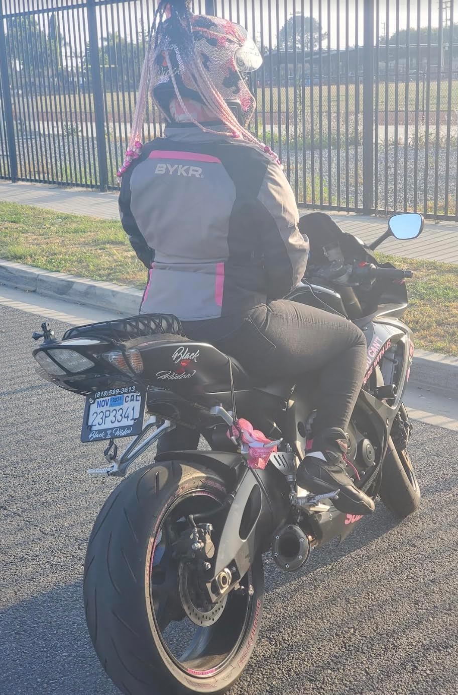 BYKR Womens Motorcycle Jacket For Women Ladies Motorsports Enduro Biker Adventure CE Armored Powersports Protective Jackets