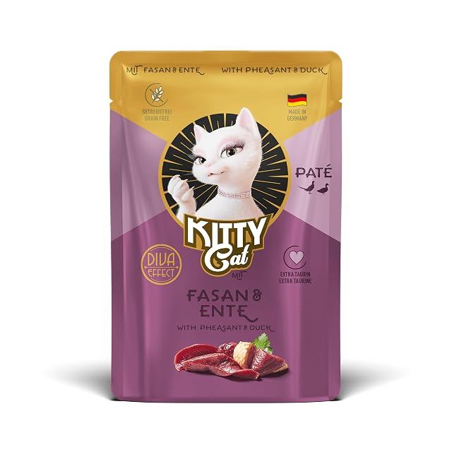 Foto 4 de 8 de KITTY Cat Paté Mix 2, 6 x 85 g, Comida húmeda para Gatos en Paquete de Muestra