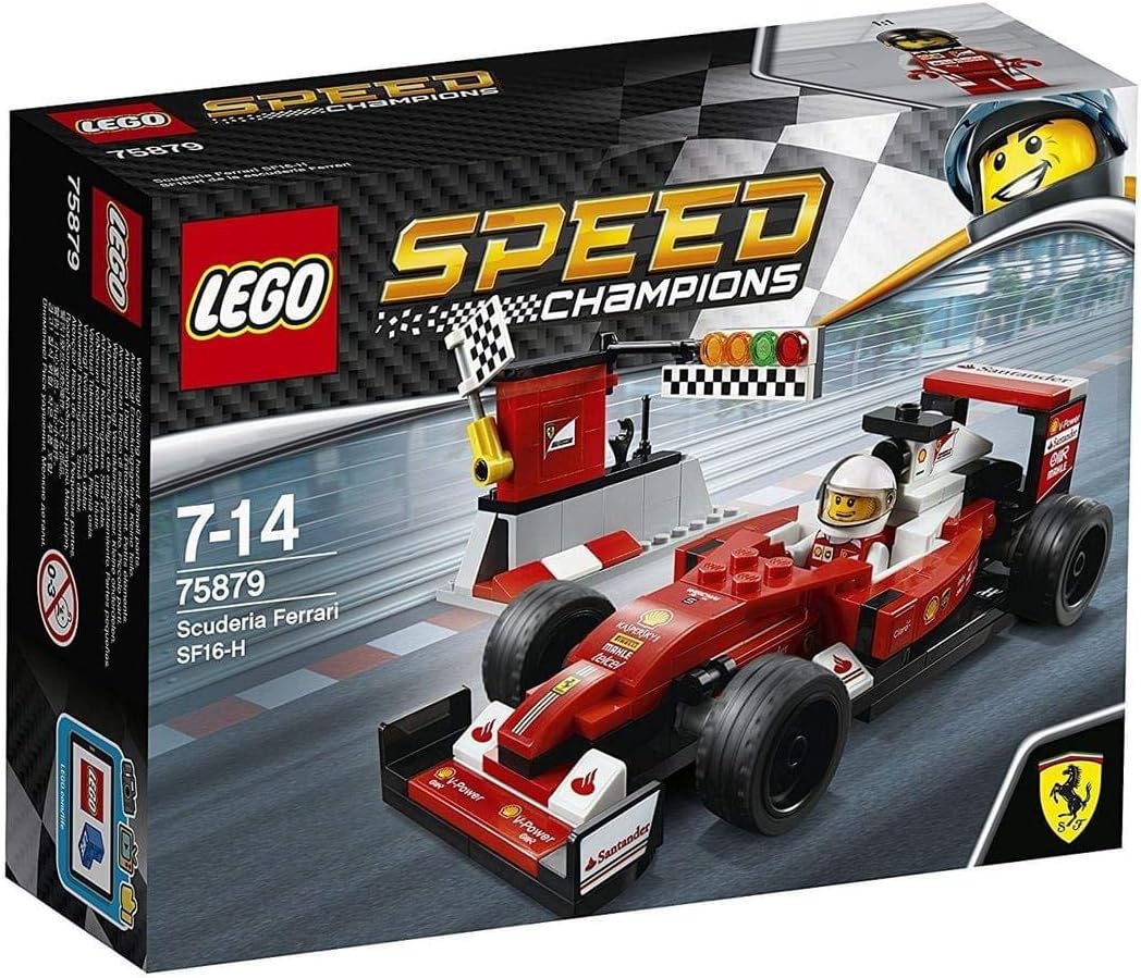 LEGO Speed Champions 6175267 Scuderia Ferrari SF16-H 75879, Multi