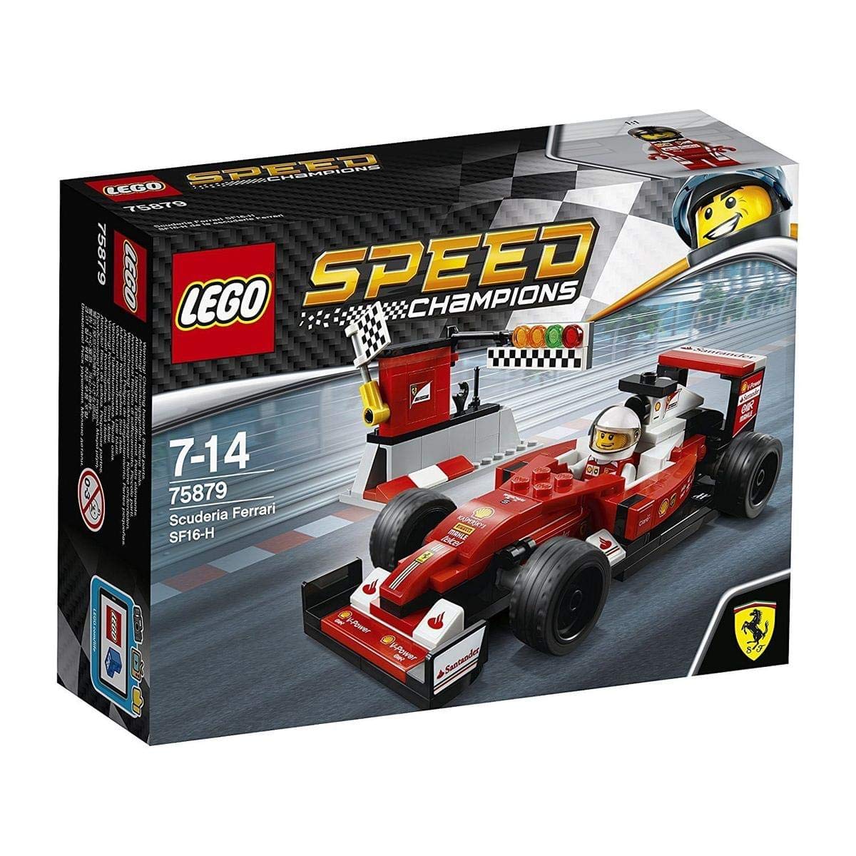 Amazon.com: LEGO Speed Champions 6175267 Scuderia Ferrari SF16-H