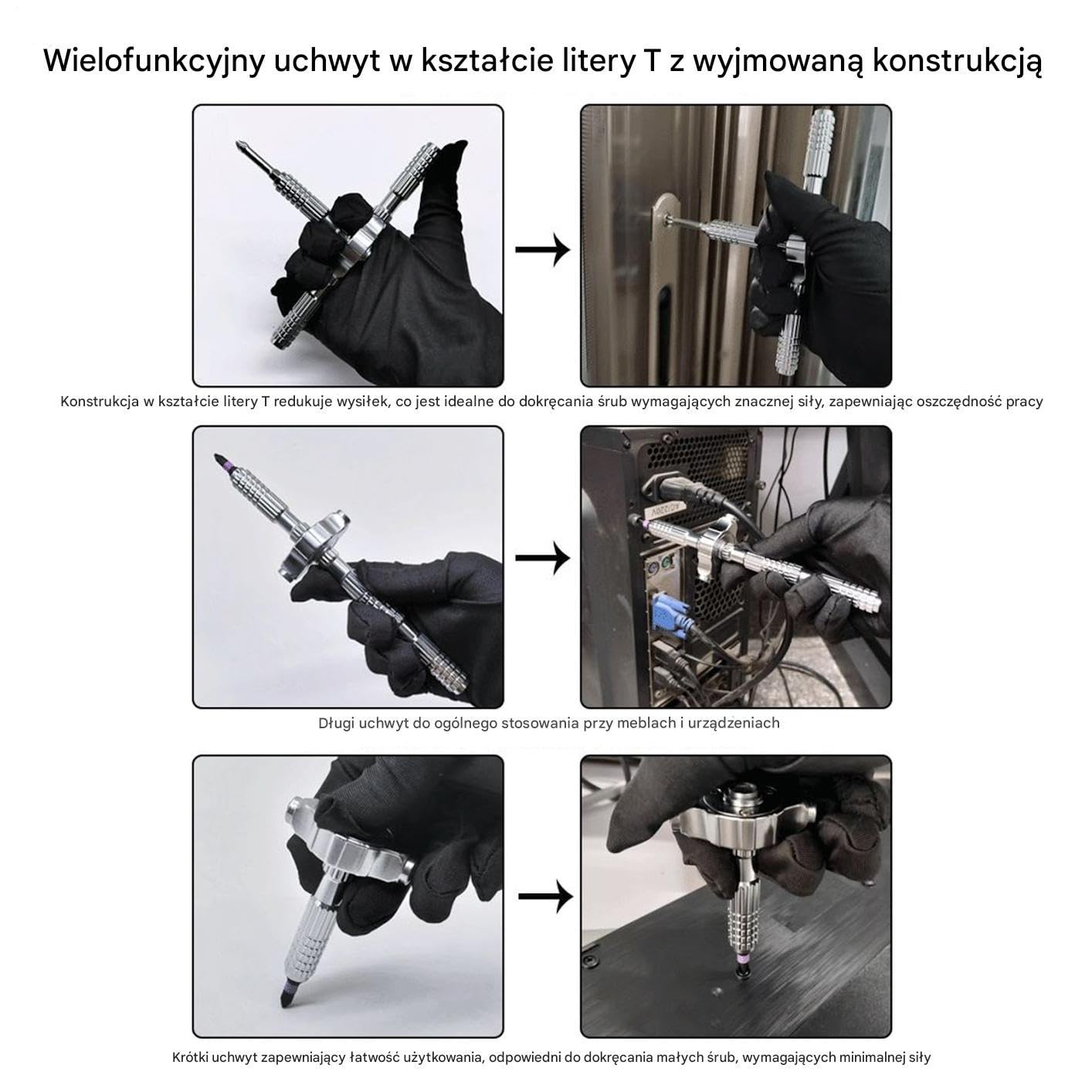 Zestaw Śrubokrętów Precyzyjny Zestaw Naprawczy Z Wysokowytrzymałej Stali