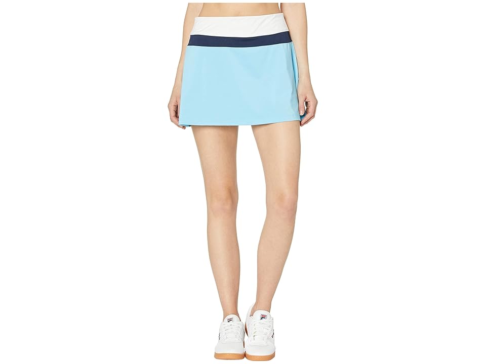 

Fila Heritage Color Block Skort (Baltic Sea/White/Navy) Women's Skort, Blue